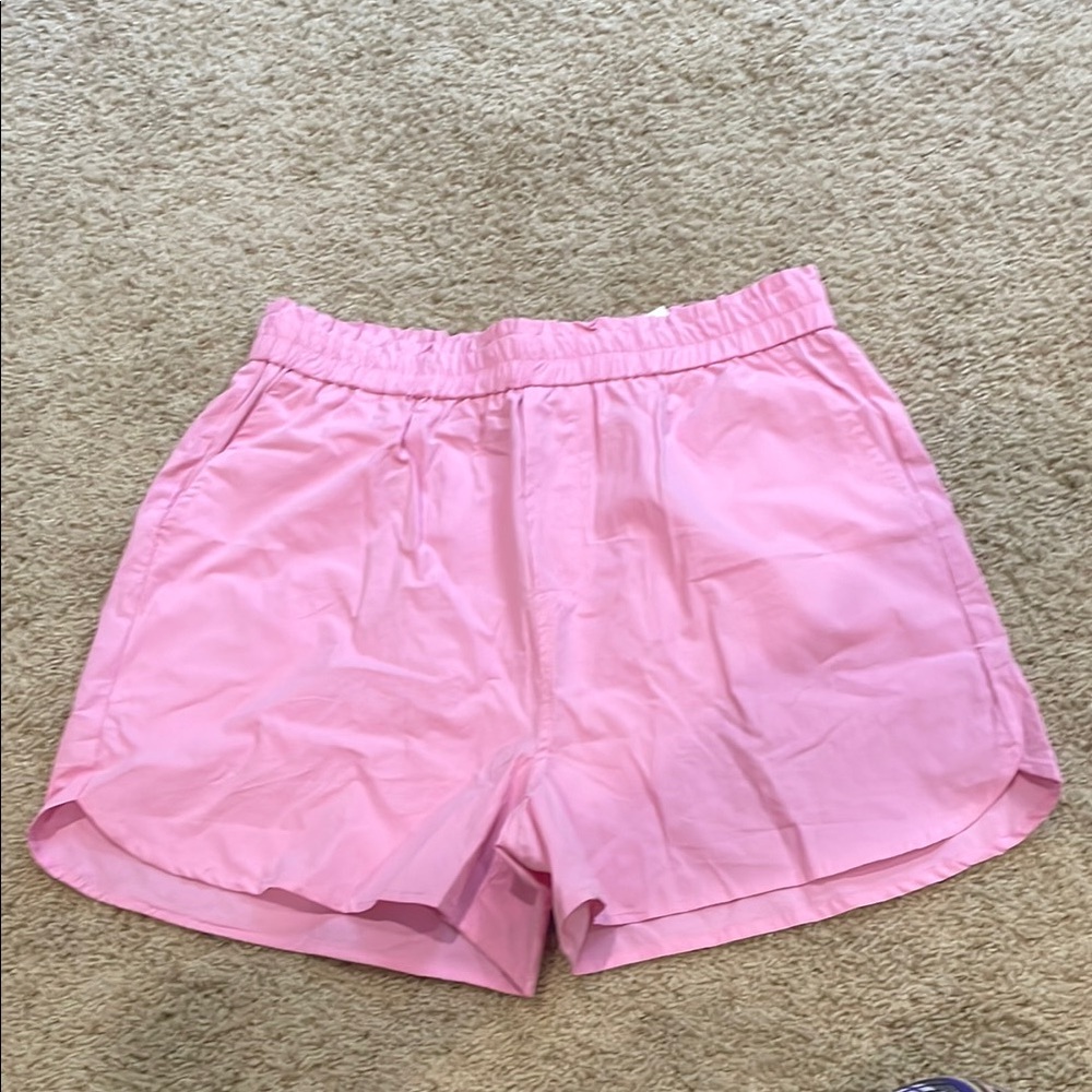 Double zero Pink Women's Shorts size large NWT - Picture 1 of 5